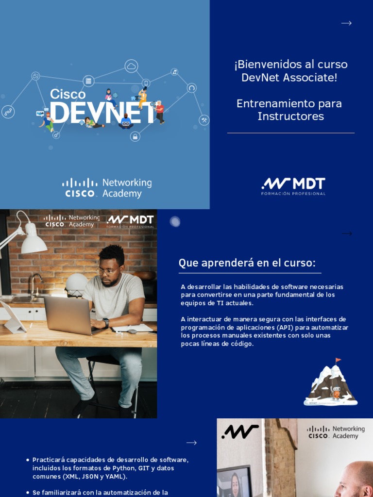 Curso DevNet Associate para Instructores | PDF | Ingeniería de software ...