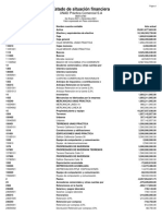 Estado de Situación Financiera