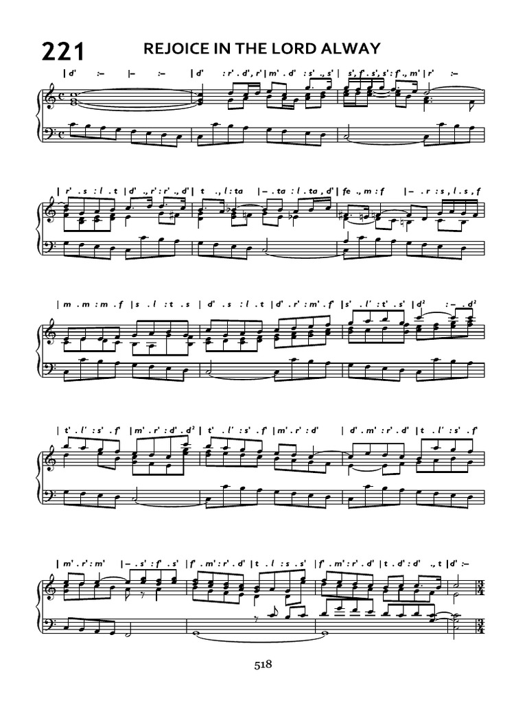 Rejoice in The Lord Alway PDF