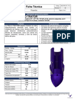 ADS - PR.CP.1.F12 Ficha Técnica Zapata Pen O Trator 20 X 24 K-55 133ppf Composit TSH ER