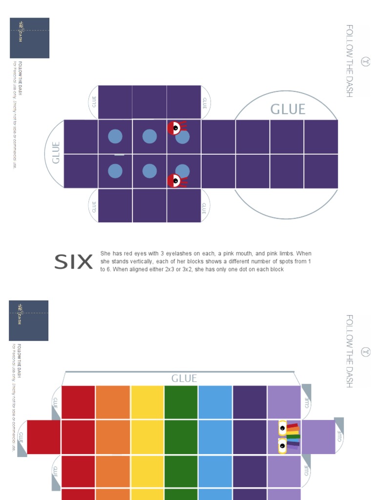 Numberblocks Character Descriptions | PDF | Light | Image Processing