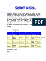 Microsoft Access: Sistema gestor de bases de datos relacionales