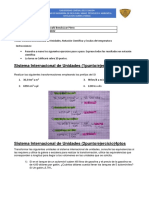 Sistema Internacional de Unidades, Notación Científica y Escalas de Temperatura