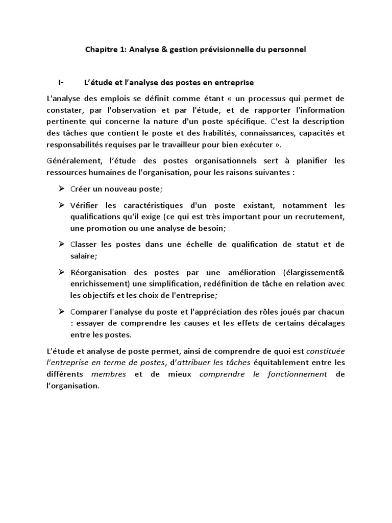 Comprendre la GPEC en entreprise | PDF | Recrutement | Business