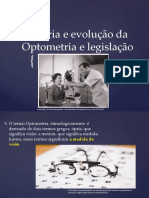 História Optometria