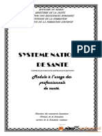 Systeme National de Sante - Module