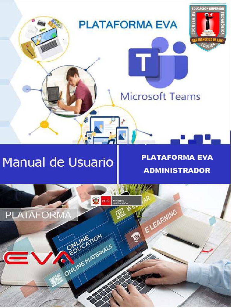 Administración de la Plataforma EVA | PDF | Contraseña | Ventana ...