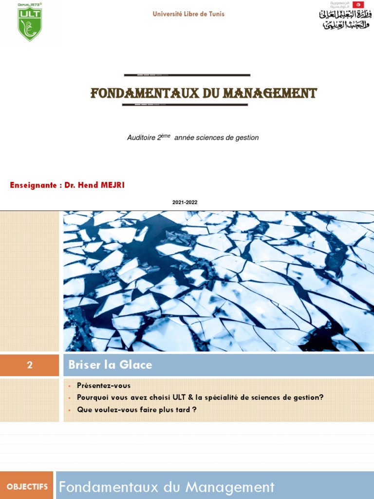 Fondamentaux du Management en 2021-2022 | PDF | Gestion stratégique ...