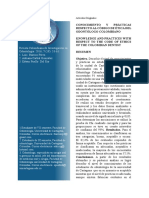 Revista Colombiana de Investigación en Odontología 2016 7 (19) : 53-61 1. Luis Barrios Pérez. 2. Adriana Carbal González. 3. Edwin Puello Del Rio