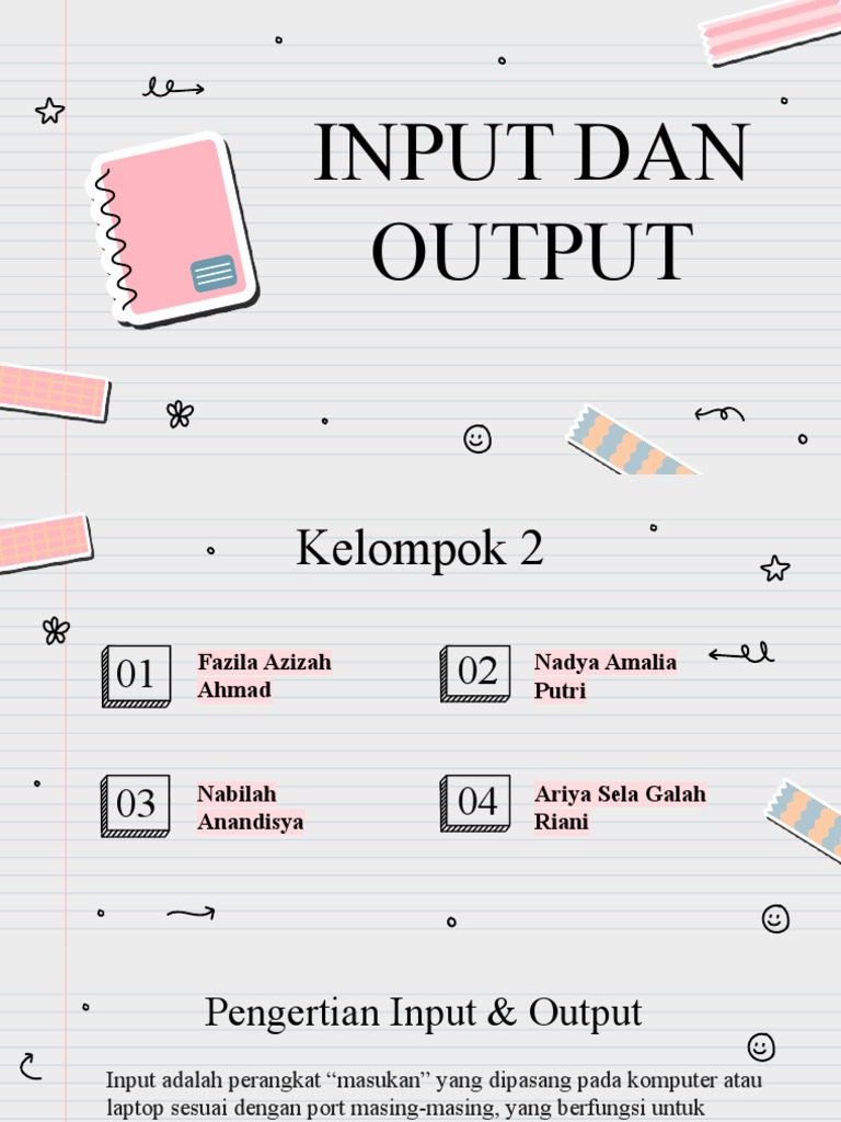 Input Dan Output | PDF