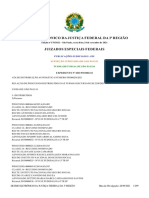 Assinatura digital em diário eletrônico da Justiça Federal