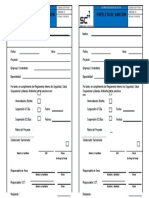 Papeleta de Sancion sc