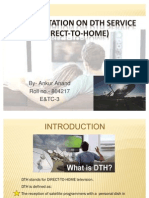 DTH Service Presentation on History, Components & Future Prospects