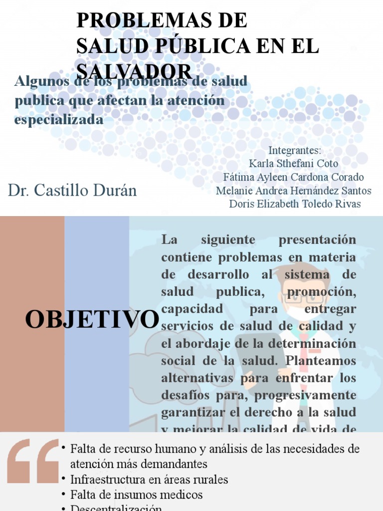 Problemas de Salud Pública en El Salvador | PDF | Hospital | Cuidado de ...