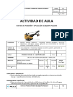 Calculo de costos de equipo pesado