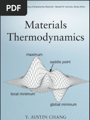 Materials Thermodynamics Wiley Series On Processing of Engineering