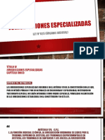 Jurisdicción Especializada Bolivia 2022