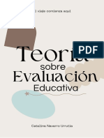 TeorÃ - A Sobre EvaluaciÃ N Educativa