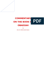 COMMENTARY on the Book of Obadiah