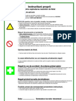 05 - Instructiuni de Afisat - Masini de Feliat