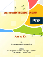 UPAYA PREVENTIF KESEHATAN