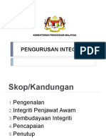 Pengurusan Integriti (Slaid UI)