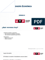 Semana 8 - Ing Economica