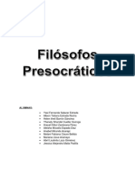 Filósofos Presocráticos