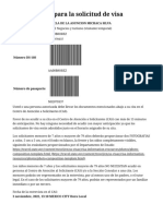 Confirmación e Instrucciones - Official U.S. Department of State Visa Appointment Service - Mexico - Spanish