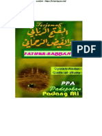 Terjemah Kitab Fathur