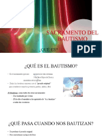 Sacramento Del Bautismo 2