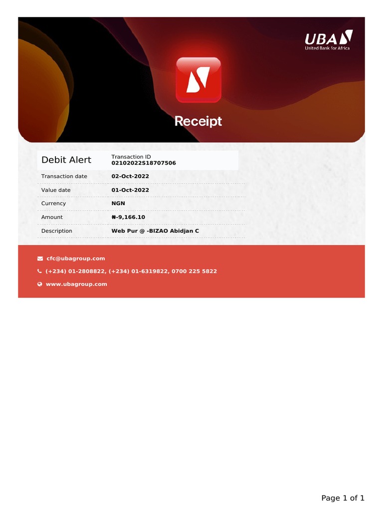 Transaction Details 646001855 | PDF | Business | Finance & Money Management