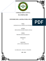 Informe Quimica # 2