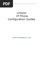 Linksys Configuration Guides en