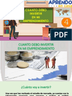 Cuanto Debo Invertir en Mi Emprendimiento - Enviar