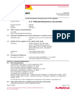 Safety Data Sheet: 4,4 - Methylenebis (Phenyl Isocyanate)