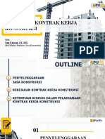 Kebijakan Kontrak Kerja Konstruksi