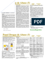 Panel 5 Drogas Coc-Opi-Thc-Amp-Bzo