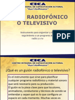 Guión radiofónico: instrumento para organizar programas de radio