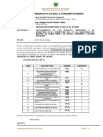 Adquisición de material y útiles de oficina para obra municipal