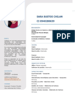 Licenciada en Hotelería y Turismo busca oportunidad laboral