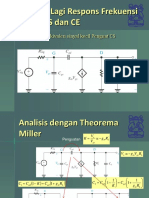 42 Respons Frekuensi - Respons Frekuensi CS Dan CE Eksak Dan Penyederhanaan