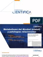Expo 11, Metabolismo Del Etanol y Patologías Relacionadas