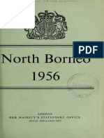 Sabah - North Borneo Colonial Report 1956 (1957)