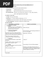 Detailed Lesson Plan in Math V | PDF | Polygon | Lesson Plan