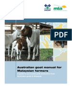 Australian goat manual for Malaysian farmers