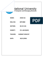 Aizaz - Ali Quiz CN - Lab