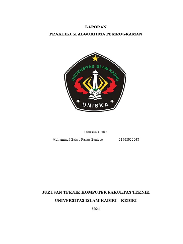 Laporan Praktikum Algoritma | PDF | Komputer