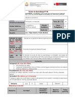 Sesión de Aprendizaje - 06