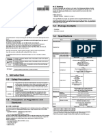Manual de Operação Sensor Ótico de Nível O1D300